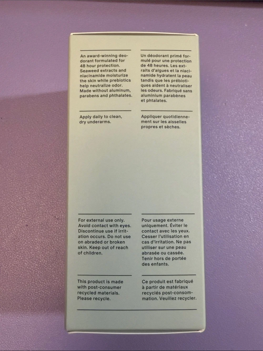 Salt & Stone Bergamot & Hinoki Deodorant